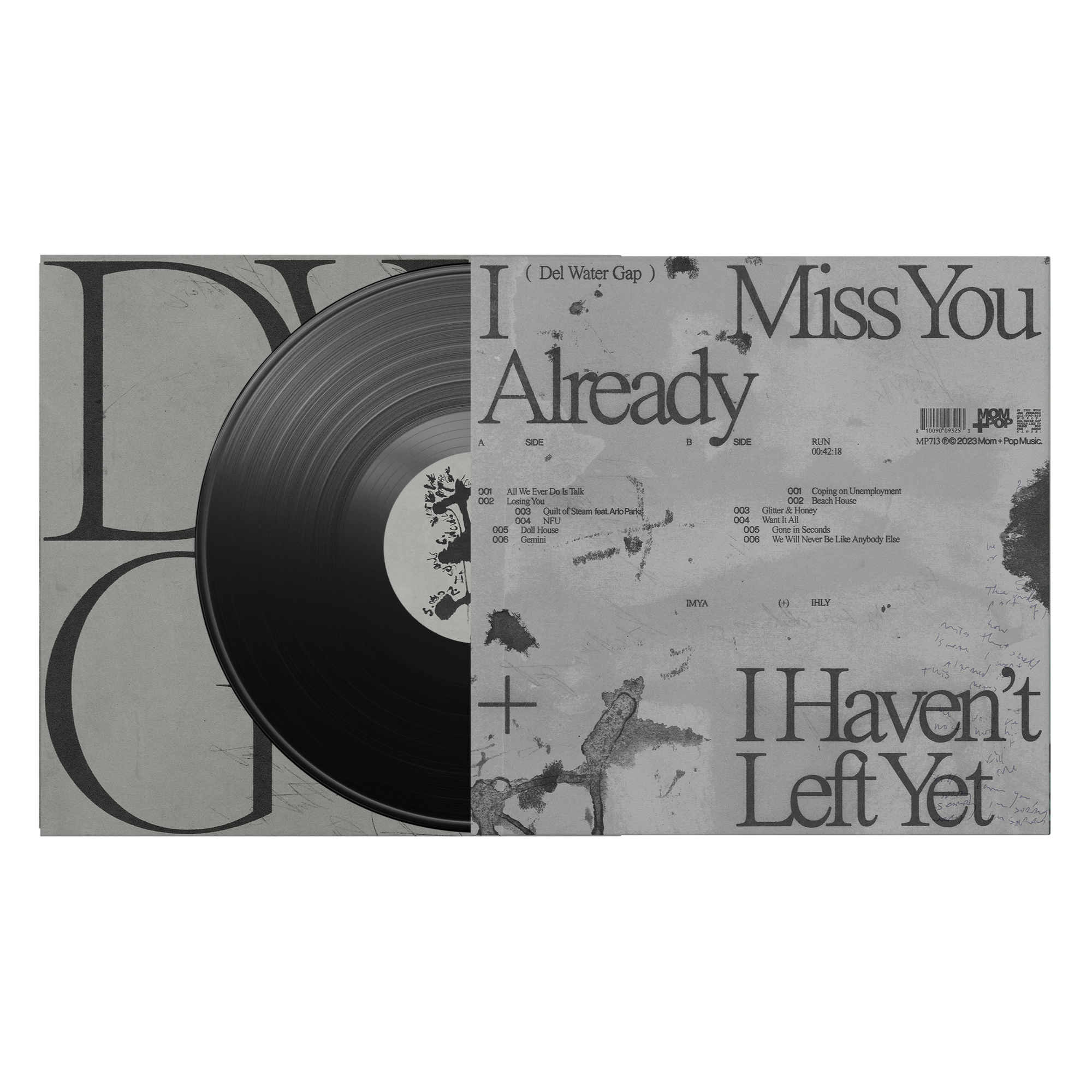 Del Water Gap "I Miss You Already + I Haven’t Left Yet" – LP (Black)